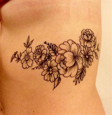 rib to thigh tattoo|rib tattoo ideas.